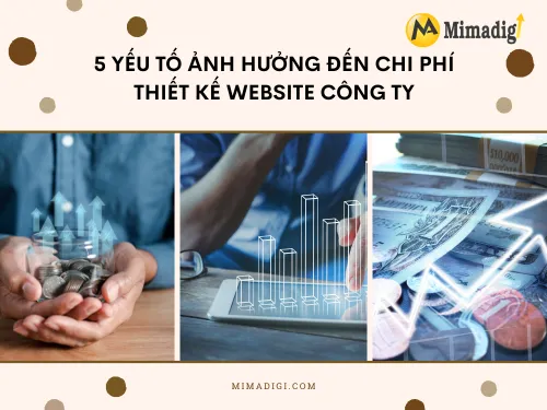 5 Factors Affecting the Cost of Company Website Design