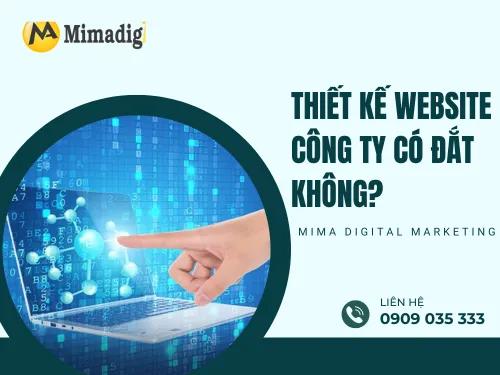 Thiết kế website công ty có đắt không? 