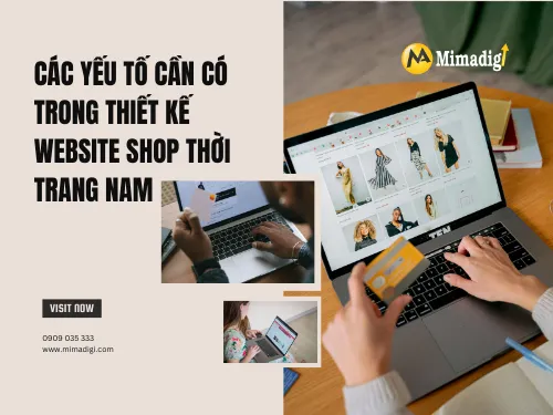 Thiết kế website shop thời trang nam