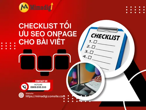 Onpage SEO Optimization Checklist for Articles