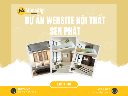 Dự Án Website Nội Thất Sen Phát Chuyên Nghiệp