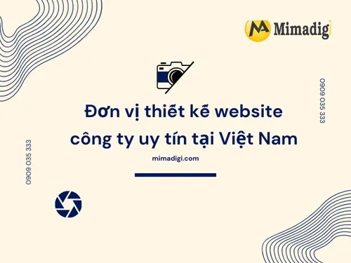 Reputable Company Website Design Unit in Vietnam