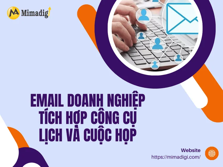 Business email integrated with calendar and meeting tools