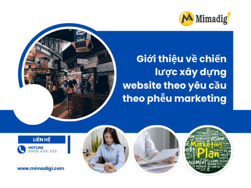 Chiến lược xây dựng website theo yêu cầu theo phễu marketing