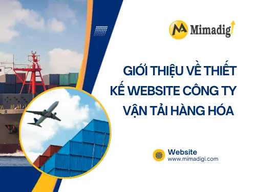 Thiết kế website công ty vận tải hàng hóa