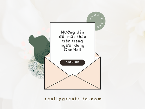 Hướng dẫn đổi mật khẩu trên trang người dùng OneMail