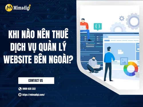 When to Hire External Website Management Services?
