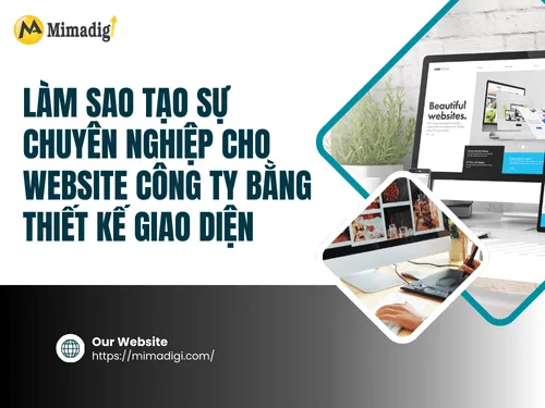 How to Create a Professional Company Website with Simple Interface Design
