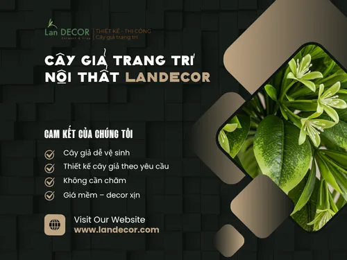 LanDecor – The Art of Interior Decoration Combining Perfect Greenery