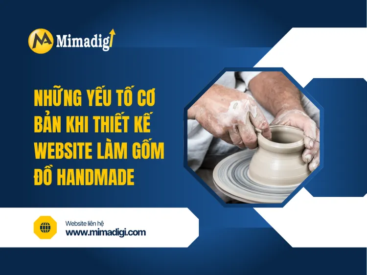 Website Design for Pottery and Handmade Crafts