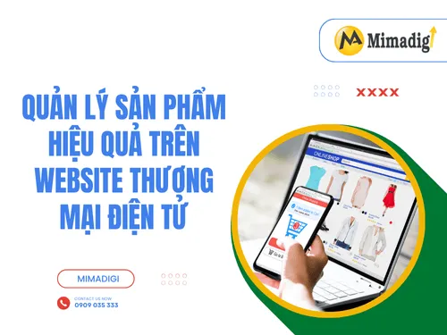 Effective Product Management on E-commerce Websites