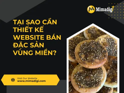 Website Design for Sell Regional Specialties