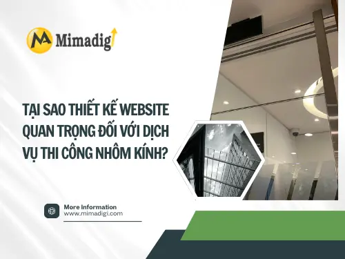 Aluminum and Glass Construction Website Design