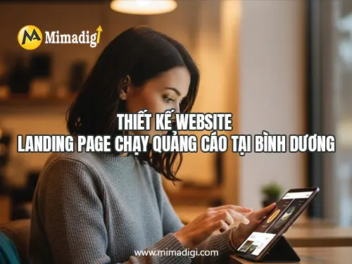 Thiết kế website landing page chạy quảng cáo tại Bình Dương
