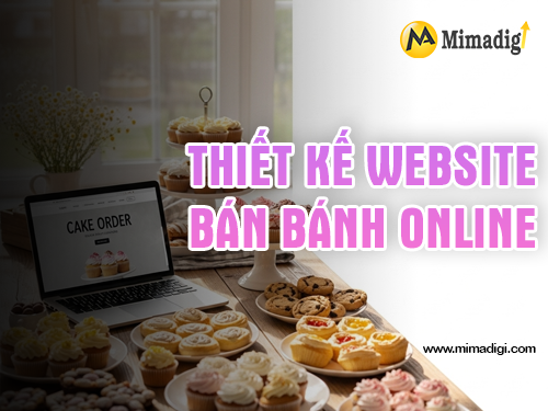 Thiết kế website tiệm bánh online