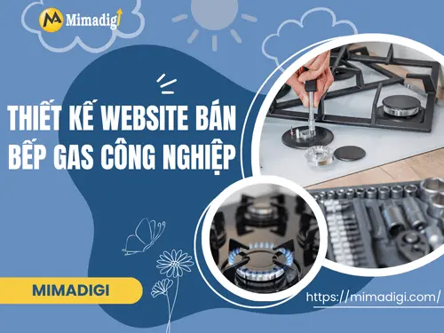 Industrial Gas Stove Website Design
