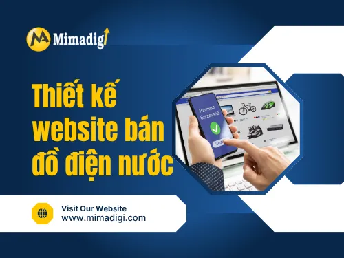 Thiết kế website bán đồ điện nước