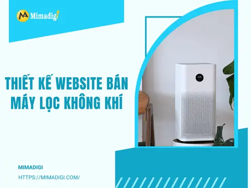 Thiết kế website bán máy lọc không khí