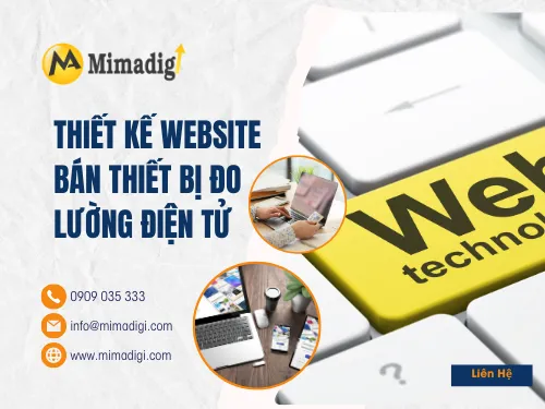 Electronic Measurement Equipment Website Design 