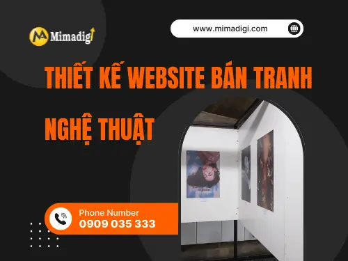 Thiết kế website bán tranh nghệ thuật