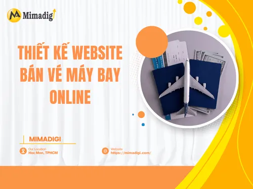 Thiết kế website bán vé máy bay online