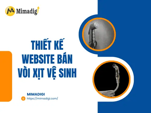 Thiết kế website bán vòi xịt vệ sinh