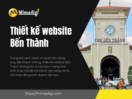 Thiết kế website Bến Thành
