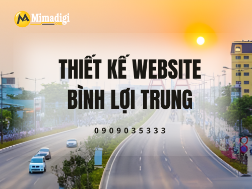 Thiết kế website Bình Lợi Trung