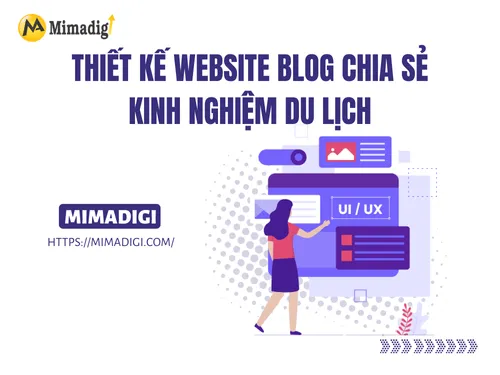 Thiết kế website blog chia sẻ kinh nghiệm du lịch