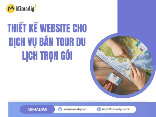 Thiết kế website bán tour du lịch trọn gói