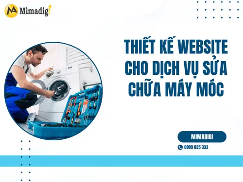 Machinery Repair Services Website Design