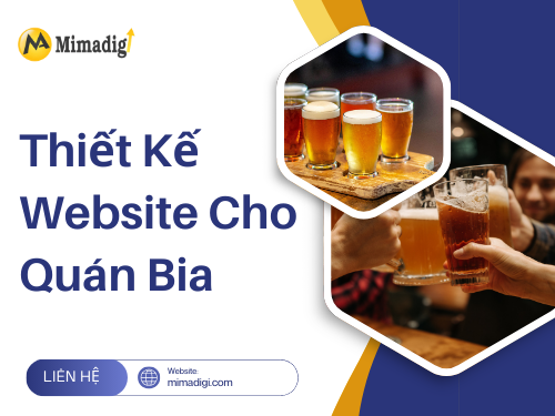 Thiết kế website quán bia