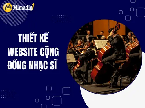 Thiết kế website cộng đồng nhạc sĩ