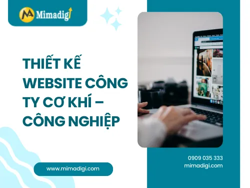 Mechanical and Industrial Company Website Design