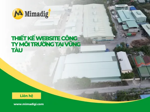 Thiết kế website công ty môi trường tại Vũng Tàu