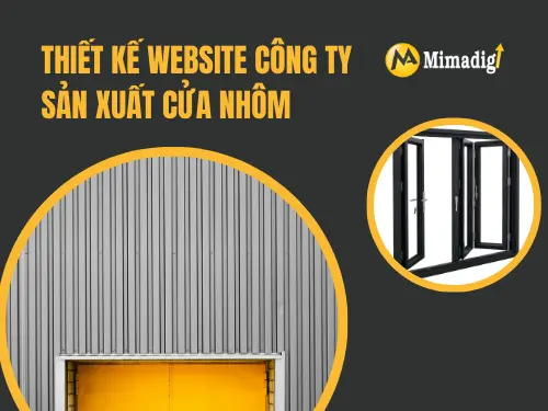 Thiết kế website công ty sản xuất cửa nhôm