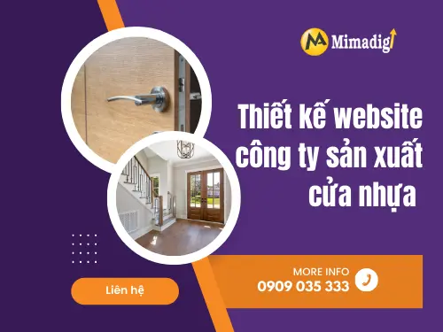 Plastic Door Manufacturing Company Website Design
