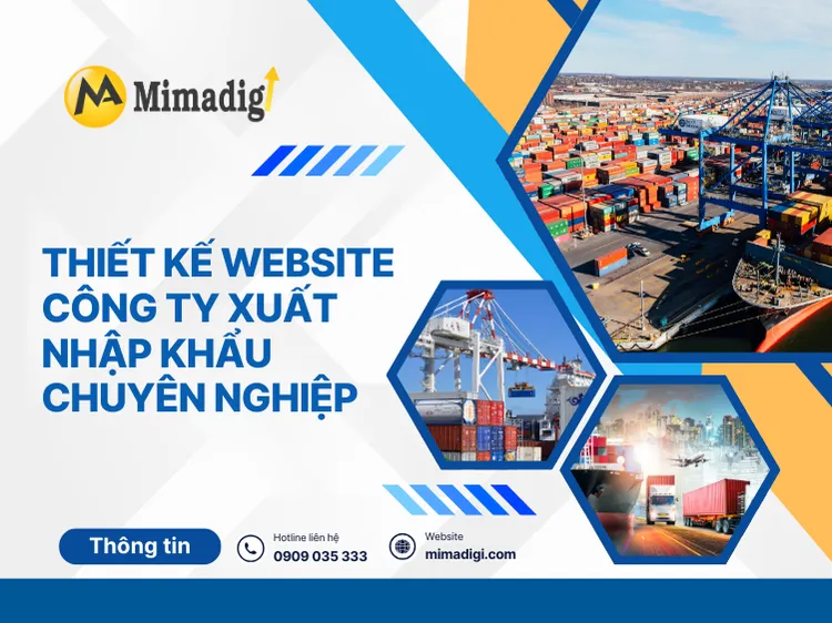 Professional Import-Export Company Website Design