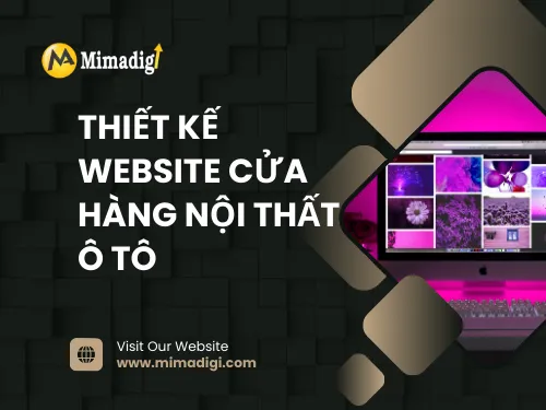 Car Interior Store Website Design