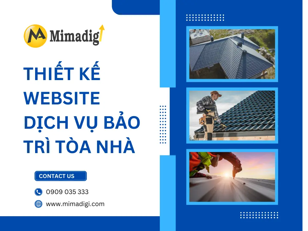 Thiết kế website dịch vụ bảo trì tòa nhà