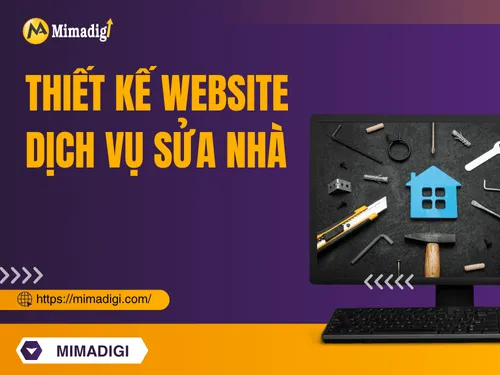 Thiết kế website dịch vụ sửa nhà
