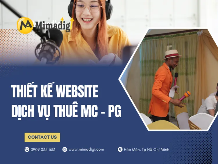 MC – PG Service Website Design