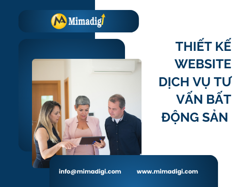 Thiết kế website dịch vụ tư vấn bất động sản