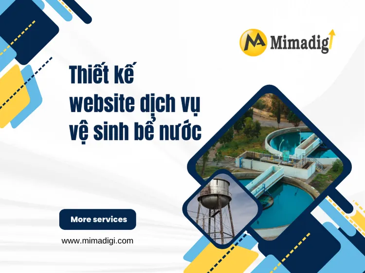 Water Tank Cleaning Service Website Design