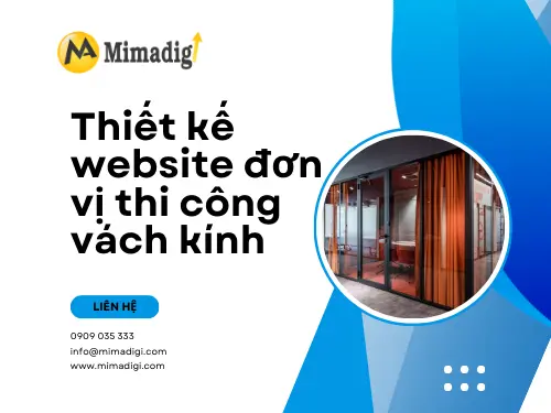 Glass Partition Contractor Website Design
