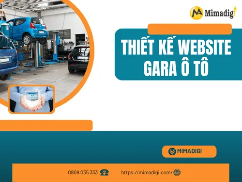 Car Garage Website Design