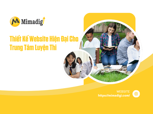 Thiết Kế Website Hiện Đại Cho Trung Tâm Luyện Thi