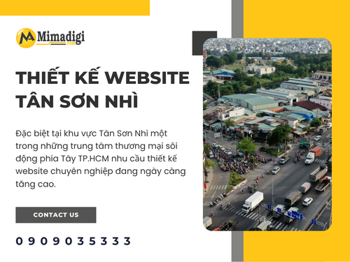 Thiết kế website Tân Sơn Nhì