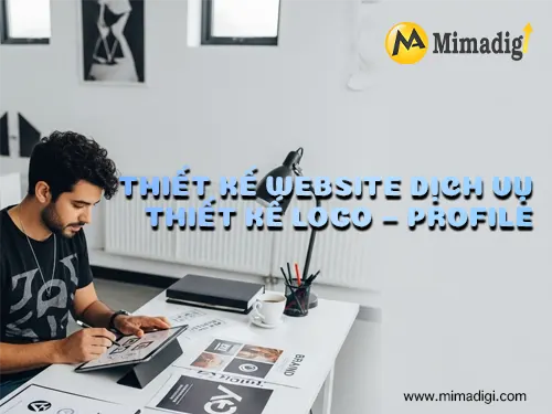 Thiết kế website dịch vụ thiết kế logo – profile
