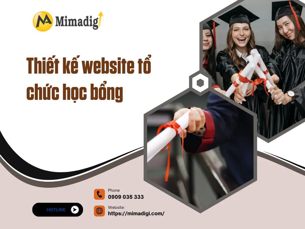 Scholarship Organization Website Design